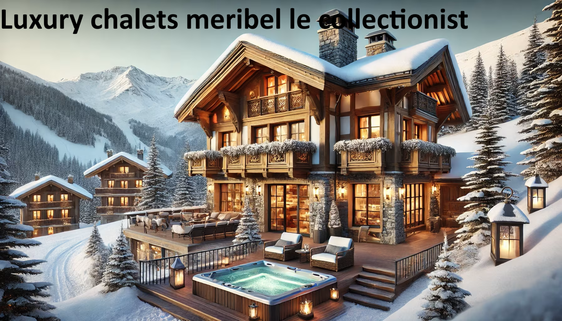 Luxury Chalets Meribel Le Collectionist