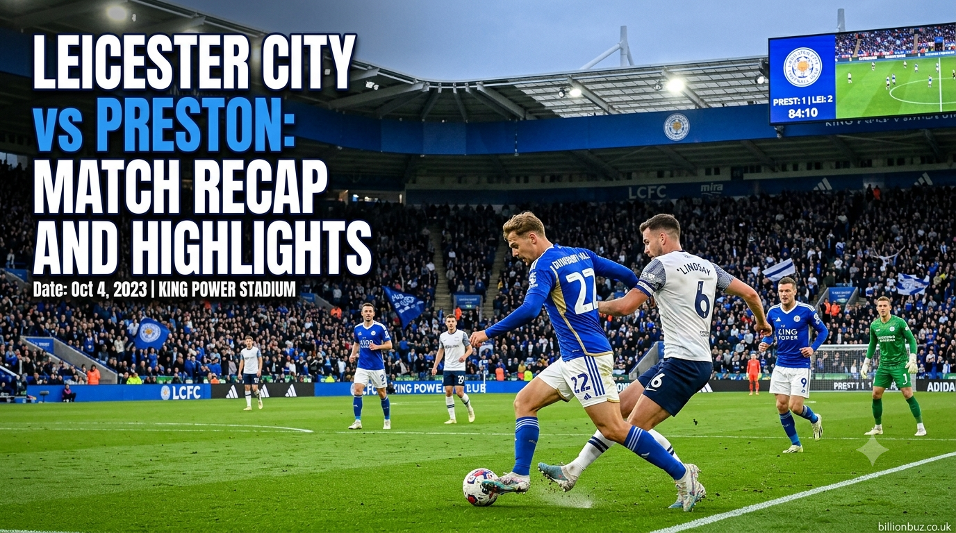 Leicester City vs Preston